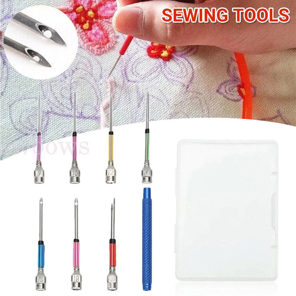 Pen Set Poking Stitching Punch Needle Kit Sewing Tools Embroidery DIY Crafts AU