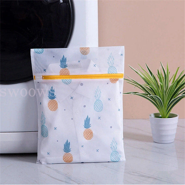 1/5pc Cute Delicates Wash Bag Laundry Lingerie Bra Washing Pack Set Clothes Case