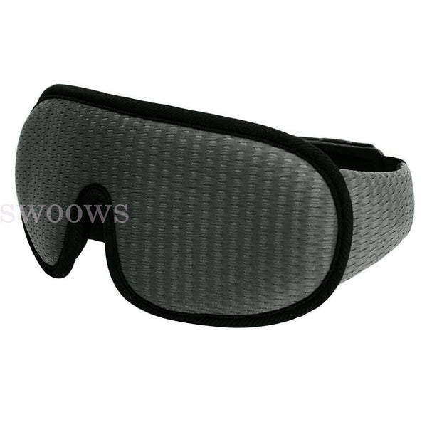 Travel Sleep Eye Mask soft 3D Memory Foam Padded Shade Cover Sleeping Blindfold