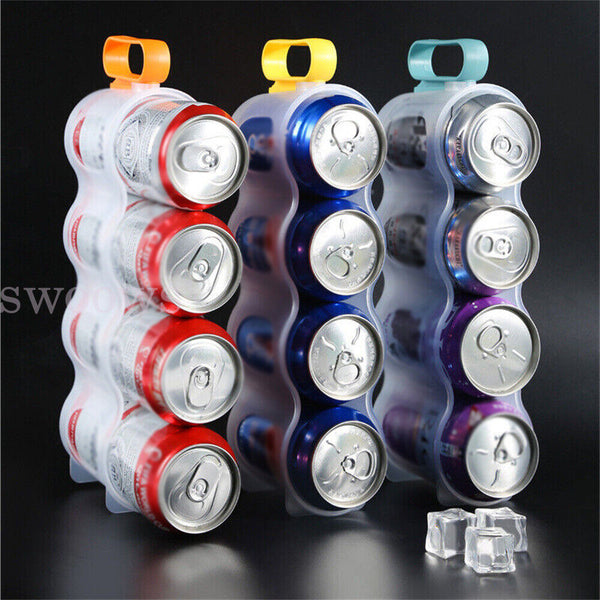 1/3PCS Beer Soda Can Storage Holder Kitchen Fridge Space Saver Organizer