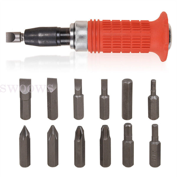 14Pcs Screw Socket Kit Heavy Duty Impact Driver Bits Screwdriver