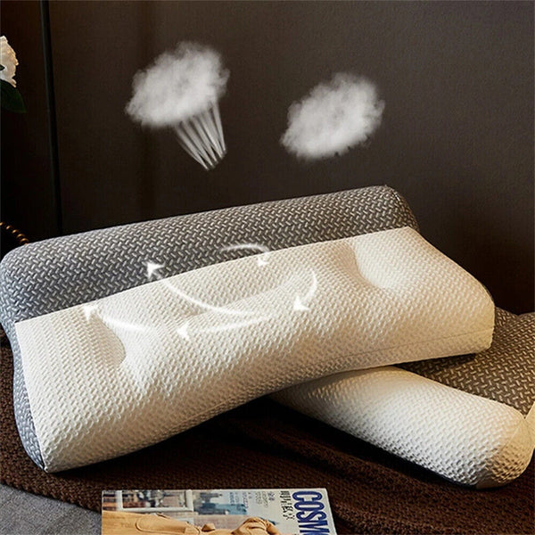 Cervical Ergonomic Pillow Adjustable Ergonomic Contour Orthopedic Bed Pillow AU