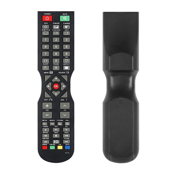 Original OEM For SONIQ TV Remote Control (QT166, QT155, QT155S) QT1D NO SETUP