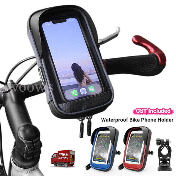 Waterproof Bike Phone Holder Handlebar Mount For Motorcycle Cycling Universal