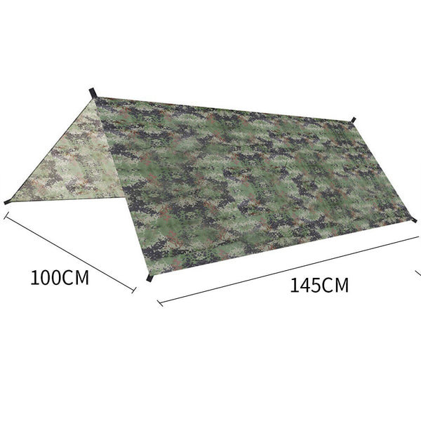 1-2PCS Waterproof Outdoor Camping Tarp Fly Tent for Canopy Hammock Hiking Cover