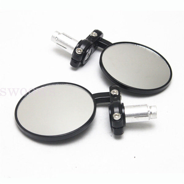 1 Pair Motorcycle 7/8"Handlebar End Mirror for 450EXC 500EXC 1300EXC Dirt Bike