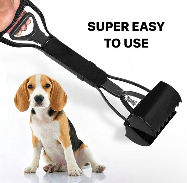 Pet Dog Waste Easy Pickup Pooper Scooper Walking Poo Poop Scoop Grabber Picker