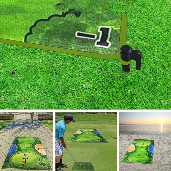 The Indoor Casual Golf Game Set Golf Putting Royale Golf Game Golf Hitting Mats