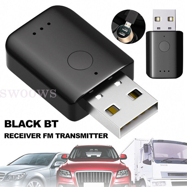 NEW FM01 Bluetooth-Compatible 5.1 Receiver Wireless Car Radio USB FM Transmitter