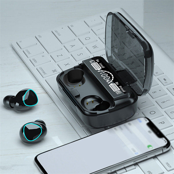 TWS Bluetooth 5.1 Wireless Earbuds Waterproof LED Display Earphones 2023 NEW AU