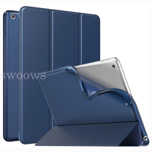 Leather Stand Smart Slim Flip Case Cover For Apple iPad 9th 8th 7th Generation