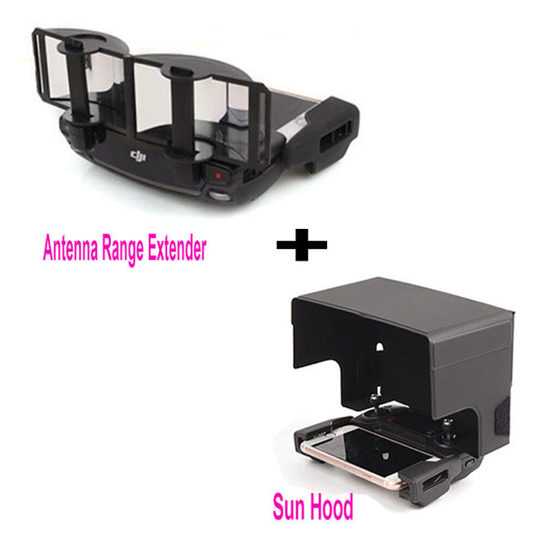 Antenna Range Extender Signal Booster Sun Hood Visor Cap For DJI Mavic Pro Spark