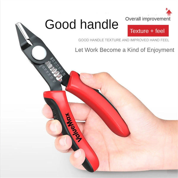 Wire Stripper Multifunction Cable Cutter Crimper Plier Electrician Crimping Tool