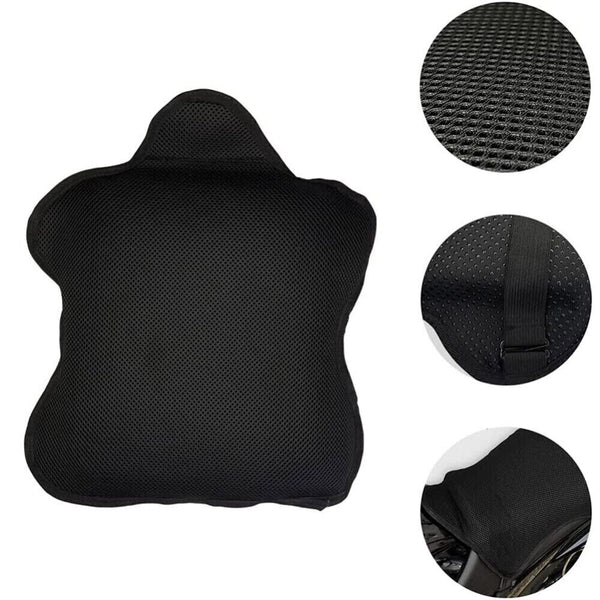 Universal Motorcycle Comfort Gel Seat Cushion Air Motorbike Pillow Pad Cover AU