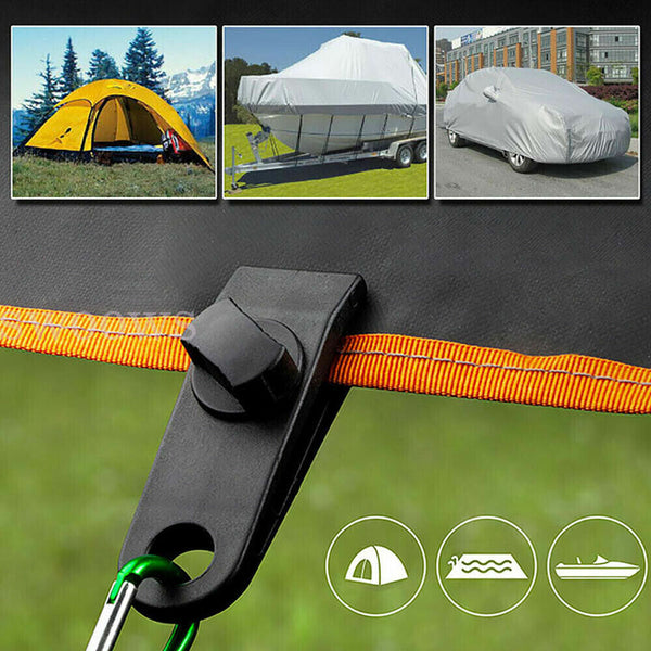 5/30 Awning Tarp Tent Clips Canvas Clamps Heavy Duty Camping Survival Grip Tool