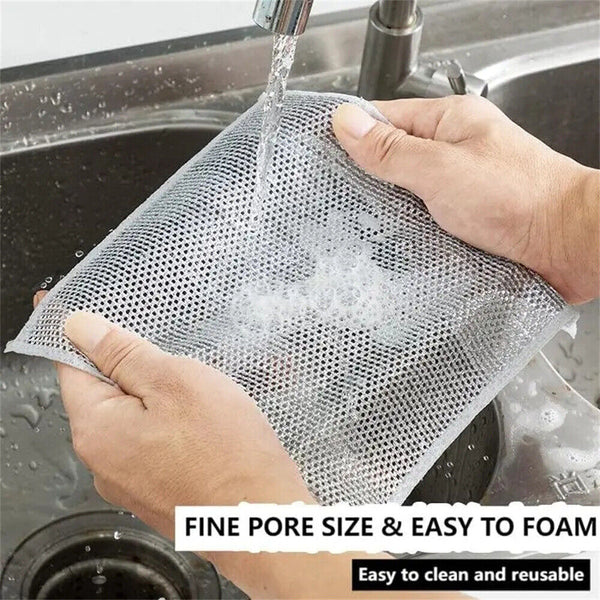 Multipurpose Wire Dishwashing Rags for Wet and Dry, Wire Dishwashing Rag AU