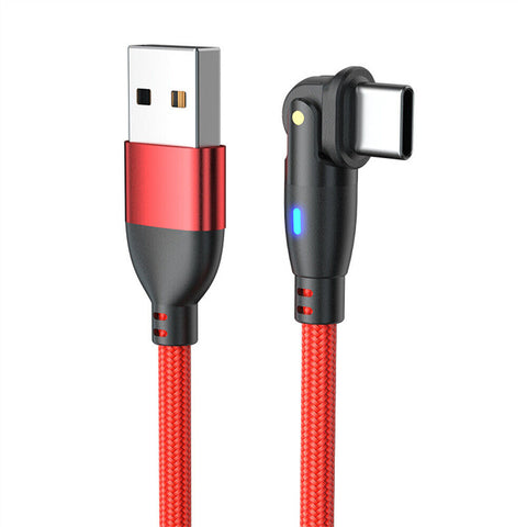 Charging Cable USB A To USB C/Micro USB For Samsung Data Charger Cord 2M 1M 0.5M
