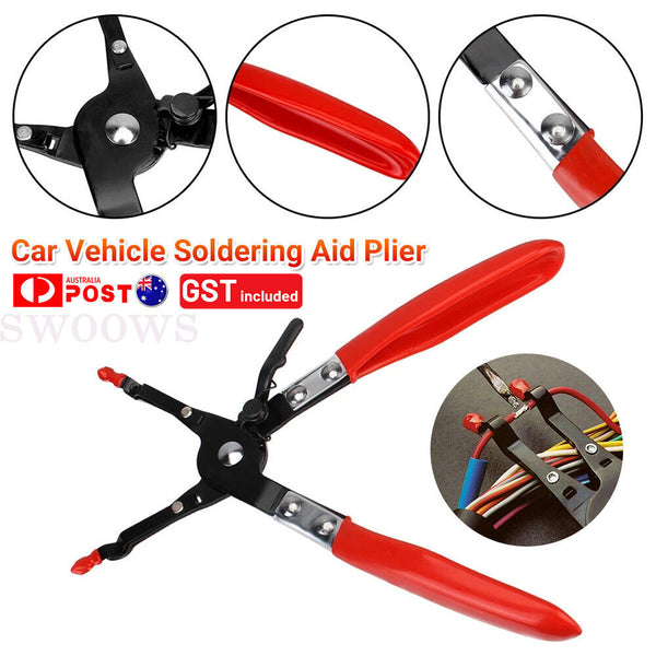 Universal Car Vehicle Soldering Aid Plier Hold 2 Wires Whilst Car Repair Tool AU