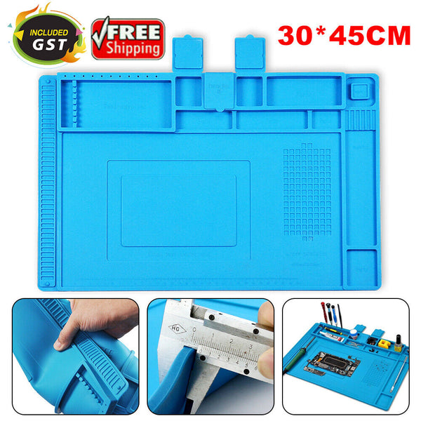 Large Electronics Repair 45*30cm Mat (JS16) Silicone Soldering Pad Work Station