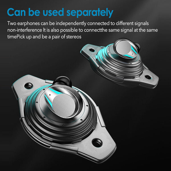 TWS Bluetooth 5.3 Wireless Earbuds Waterproof Headphone LED Display Earphones