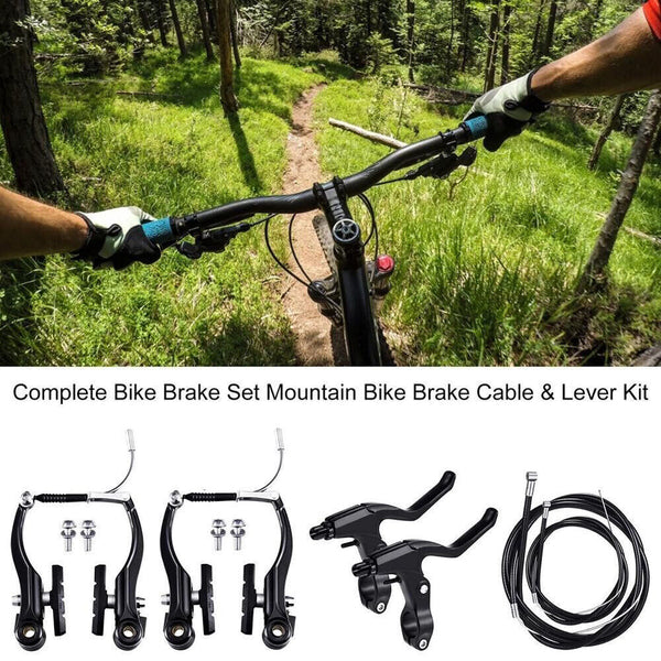 V Brake Complete Sets Front Rear Lever kit MTB Bike Bicycle