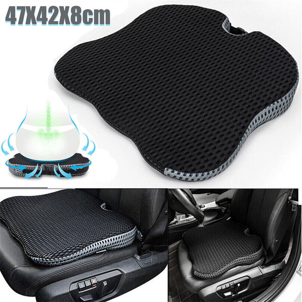 Universal Memory Foam Car Seat Cushion Driver Breathable Wedge Thicken Pad Mat