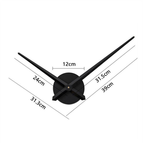 DIY Large Silent Quartz Wall Clock Movement Hands Mechanism Repair Parts Tool