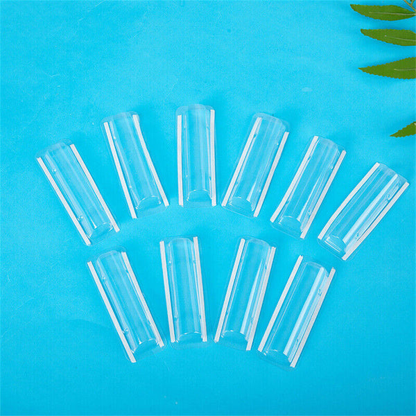 10-50Pcs Clear Plastic Dome Lip Balm Pouch Money Holder Craft Waterproof Sticker