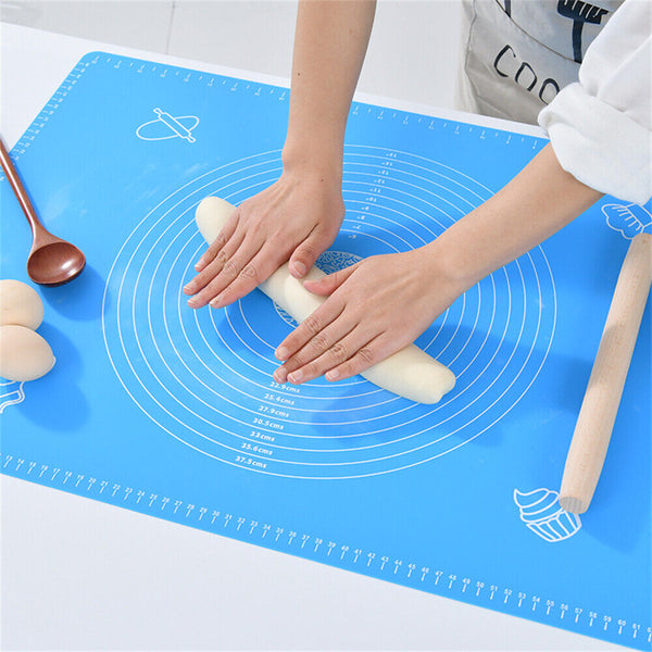 up to70X50 cm Silicone Baking Mat Pastry Bakeware Pad Tray Clay Fondant sheet