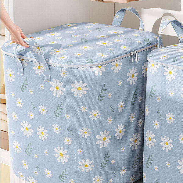 New Clothes Quilt Blanket Storage Bag Foldable Organizer Zipper Box Toy Laundry