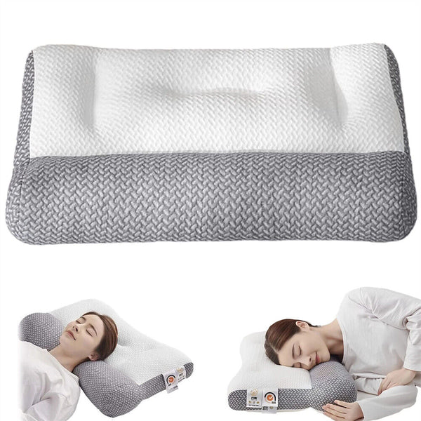 Cervical Ergonomic Pillow Adjustable Ergonomic Contour Orthopedic Bed Pillow AU