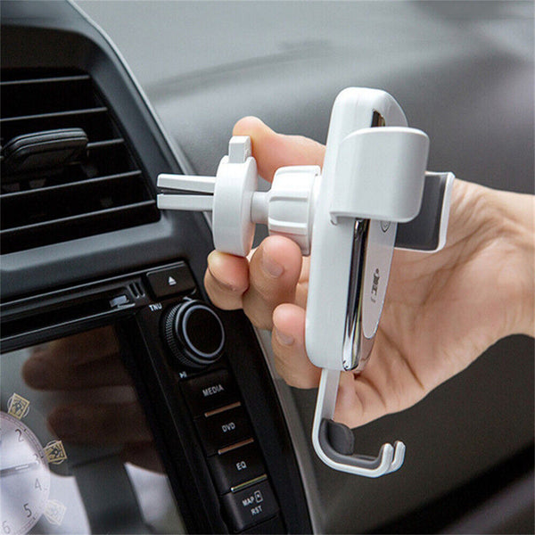 Wireless Fast Charging 10W Car Charger 2 in 1 Mount Holder For Mobile Phone