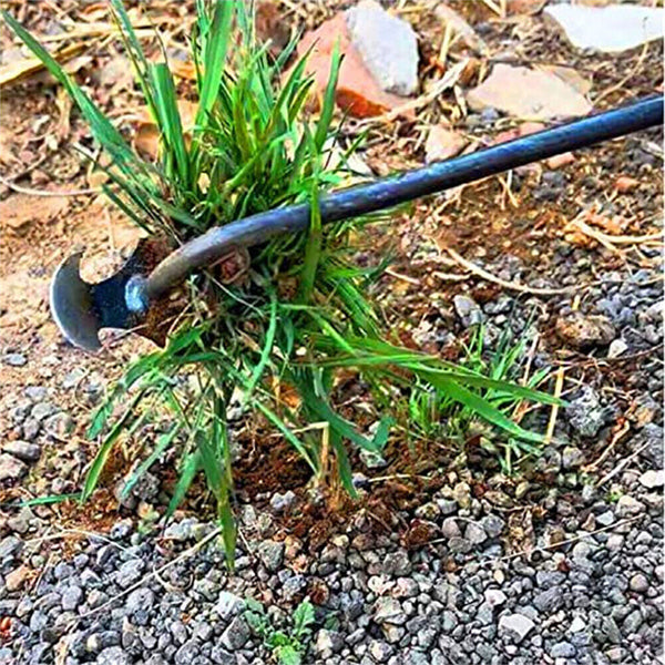 Stainless Steel Hand Weeder Rake Weeding Weed Remover Puller Manual Tool Garden