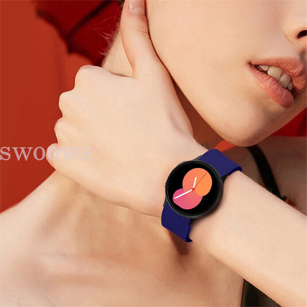 Silicone Strap Band For Samsung Galaxy Watch 5 Pro Watch 4 Classic 45 42 44 40mm