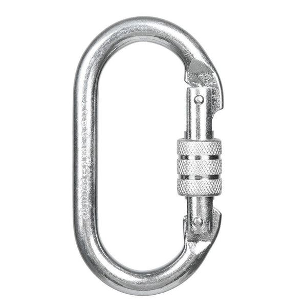 10x 25KN Screw CARABINER / KARABINER Rock Climbing Tree Rigging Equipment 2500KG