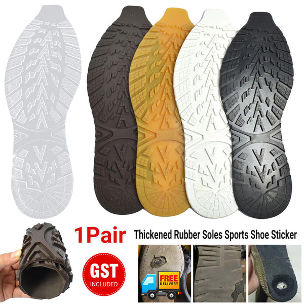 1 Pair Thickened Rubber Soles Sports Shoe Sticker DIY Replacement Shoes Repair