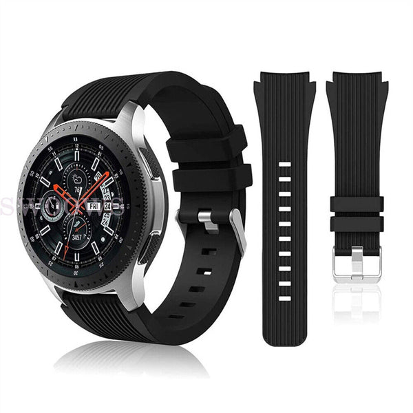 Silicone Sport Band Replacement Soft Strap For Samusng Galaxy Watch Band 46mm