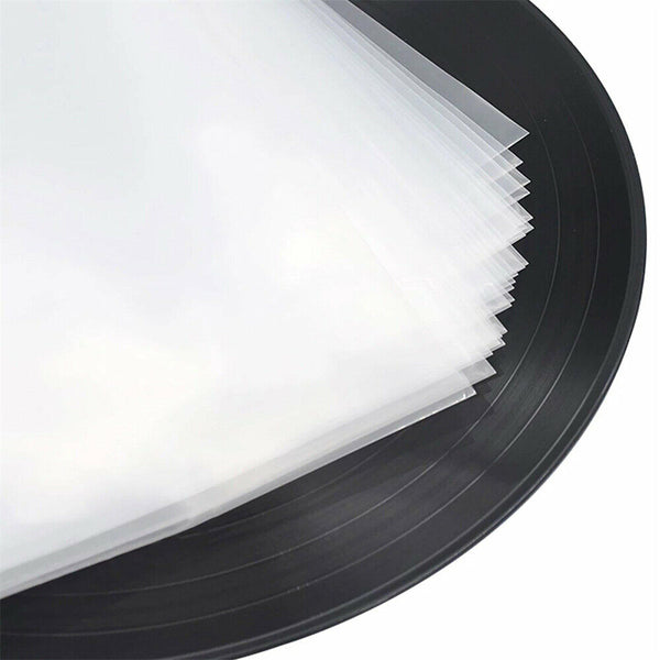 UP 200X Sleeves Outer LP Music Durable for 12" Vinyl Record Plastic Record Cover