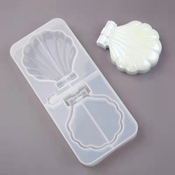 Silicone Make Up Folding Mirror Resin Making Mold Epoxy Casting Craft Molds Tool