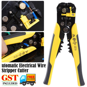 Automatic Electrical Wire Stripper Cutter Pliers Cable Crimper Terminal Tool +