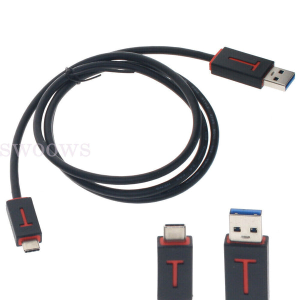 USB 3.1 Type C to USB 3.0 A Male to Male Charging & Sync USB-C Cable