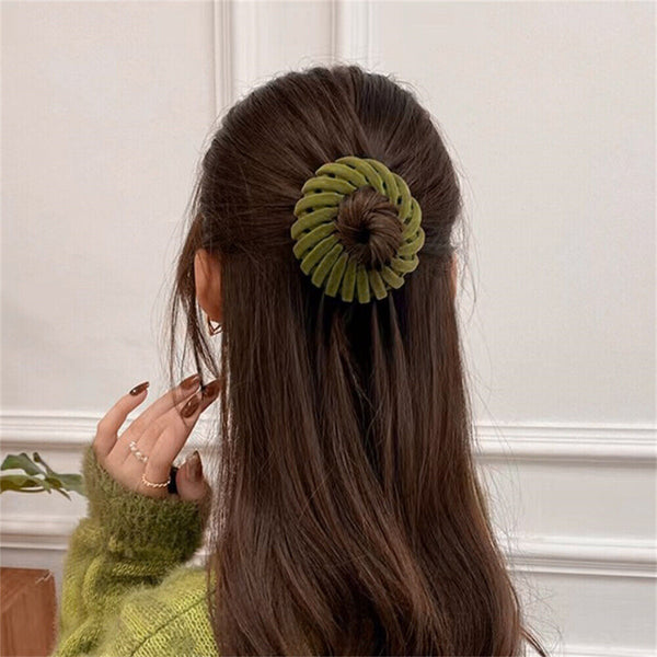 3pcs Birds Nest Magic Hair Clip,Hair Bun Accessories for Women Girl Hair Holder