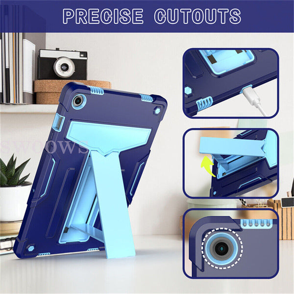 Shockproof Heavy Duty Stand Case Cover For Samsung Galaxy Tab A9 Plus A9 + 2023