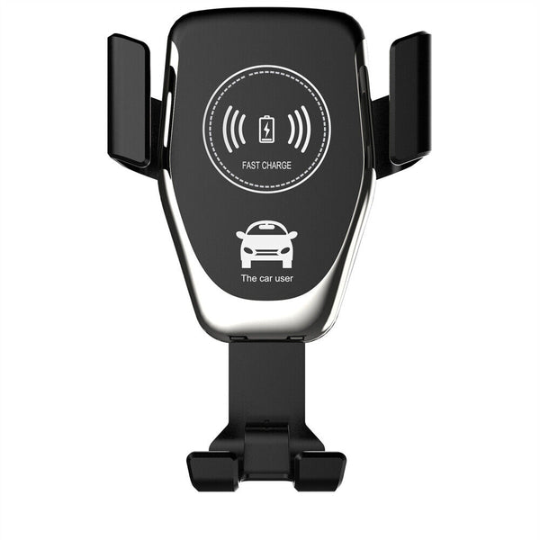 Wireless Fast Charging 10W Car Charger 2 in 1 Mount Holder For Mobile Phone