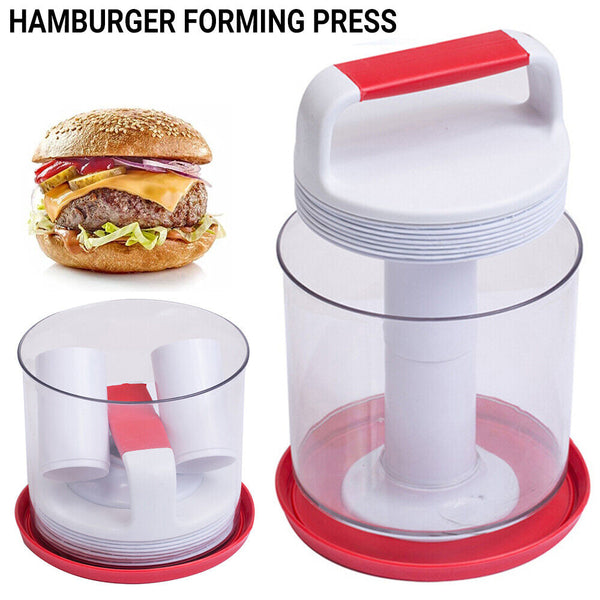 Forming Press Hamburger Patty BBQ ABS Mold Market Burger Meat Grill Automatic