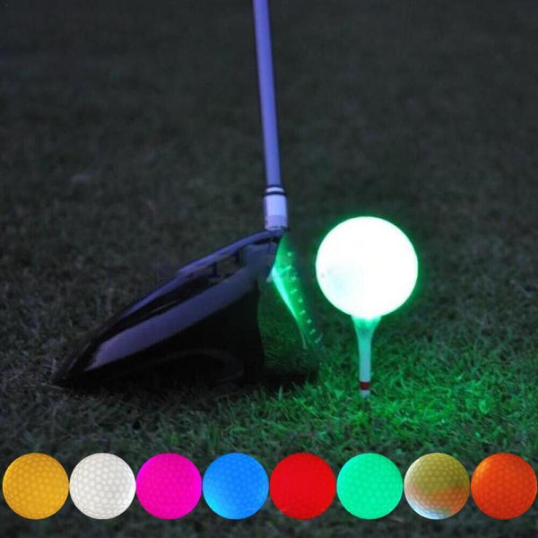 UP10 Luminous Night Golf Balls LED Light Up In The Dark Bright Reusable LongGlow