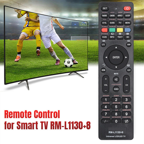 Universal TV Remote Control LCD/LED For Sony/Samsung/Panasonic/LG/TCL/Soniq AUS