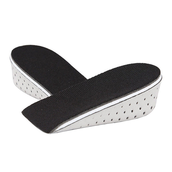 Unisex Insole Heel Lift Insert Shoe Pad Height Increase Cushion Taller Foot Pad