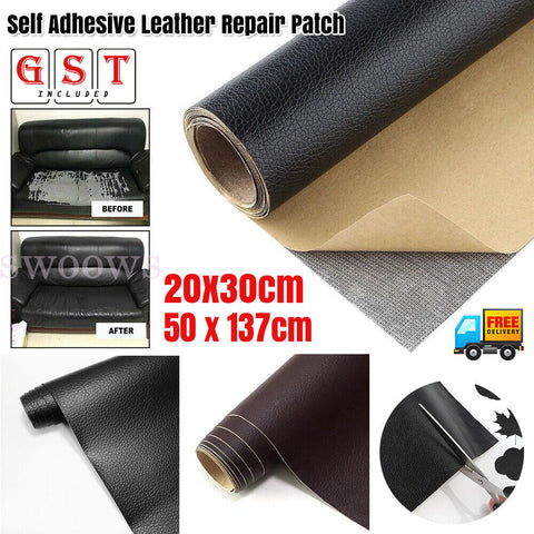 Leather Repair Tape Kit Self Adhesive Patch Sticker Couch Handbags Sofa Car Seat