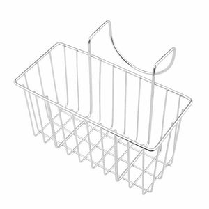 Kitchen Sink Caddy Tidy Storage Holder Rack Cleaning Organizer Stainless Steel